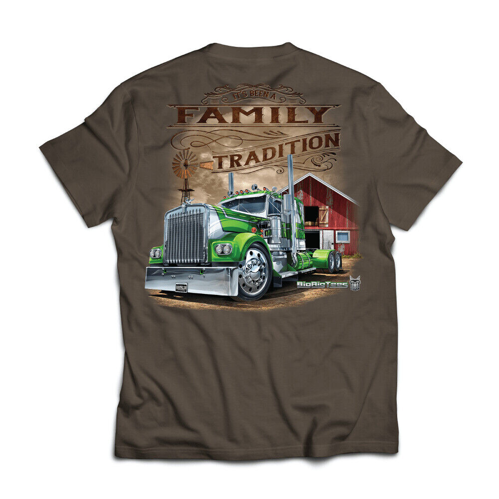 Big Rig Tees Family Tradition Trucker T Shirt Hoodie Hat